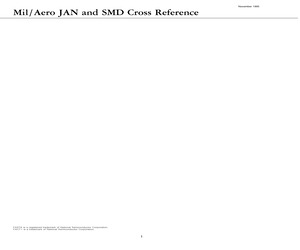 MIL/AERO JAN AND SMD CROSS REFERENCES.pdf