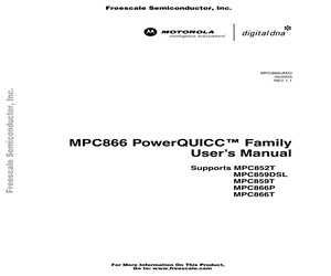 MPC866PZP100.pdf