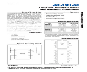 MAX698CWE+T.pdf