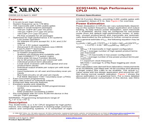 XC95144XL-10CS144C.pdf