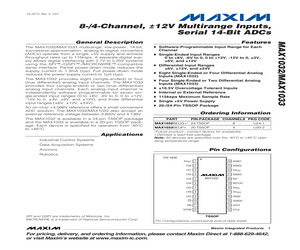 MAX1033BEUP+T.pdf