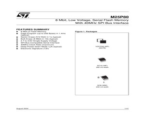 M25P80-VMW6TP.pdf